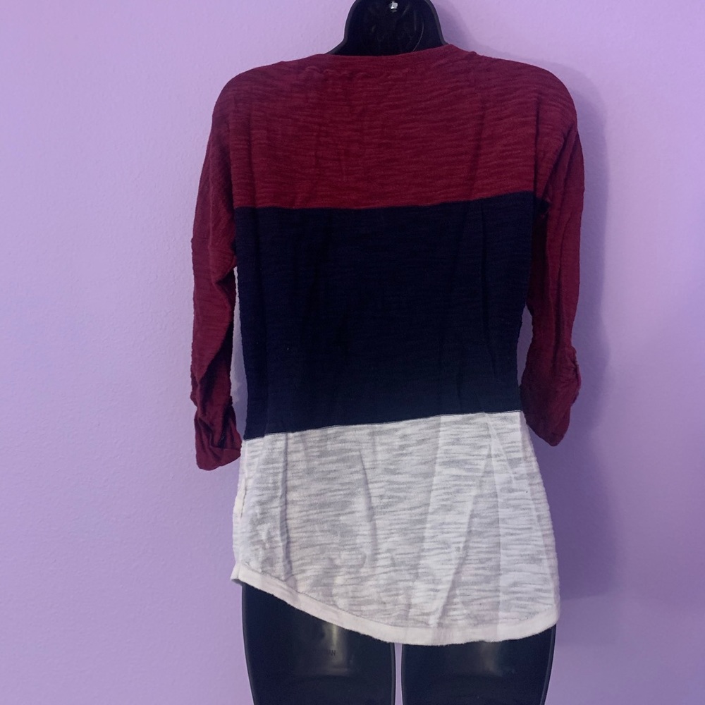 Express Color Block Summer Sweater - Picture 5 of 5